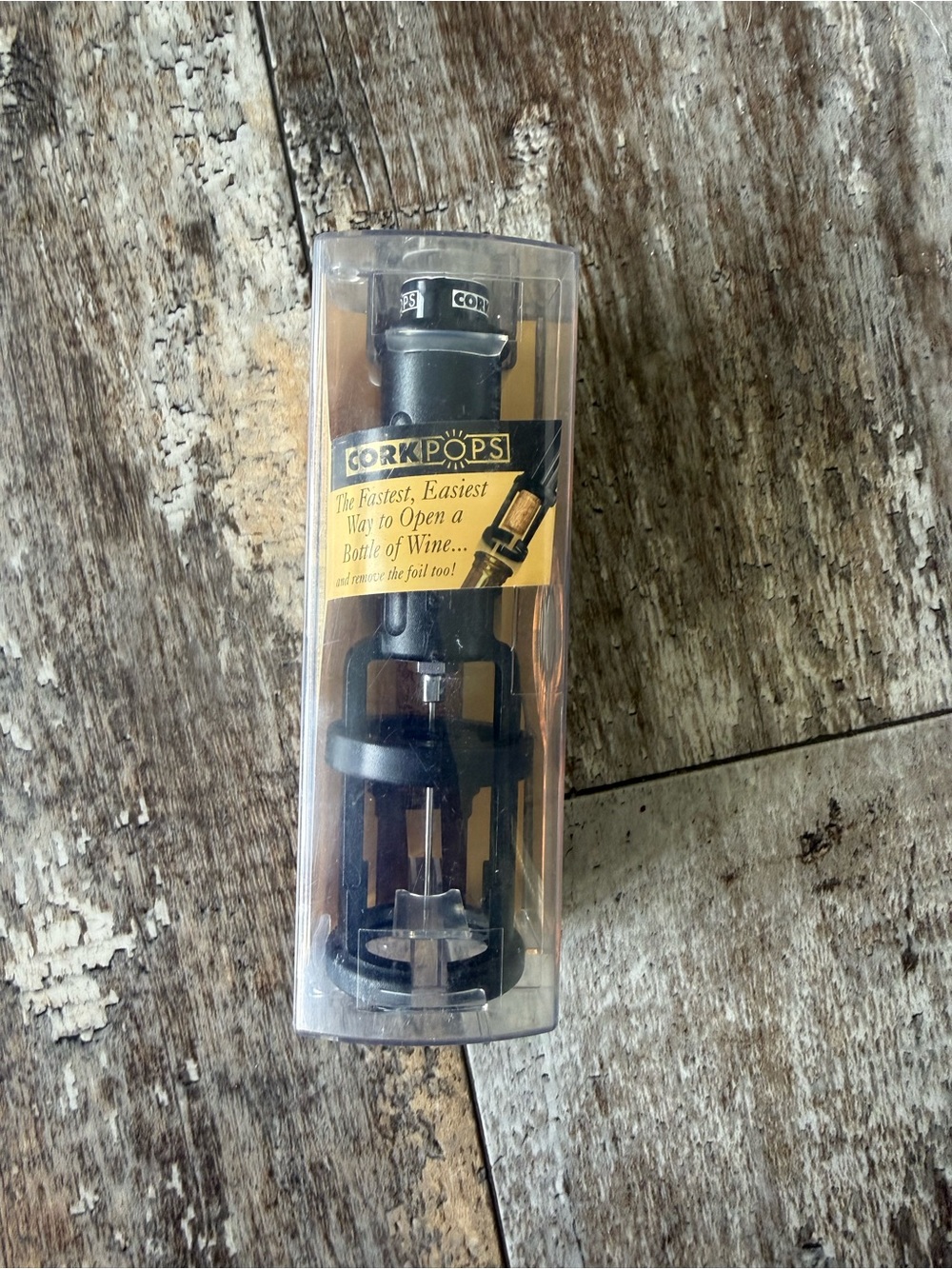 2 for $20 sale: Cork Pops Original 6.5 inch Wine Bottle Opener